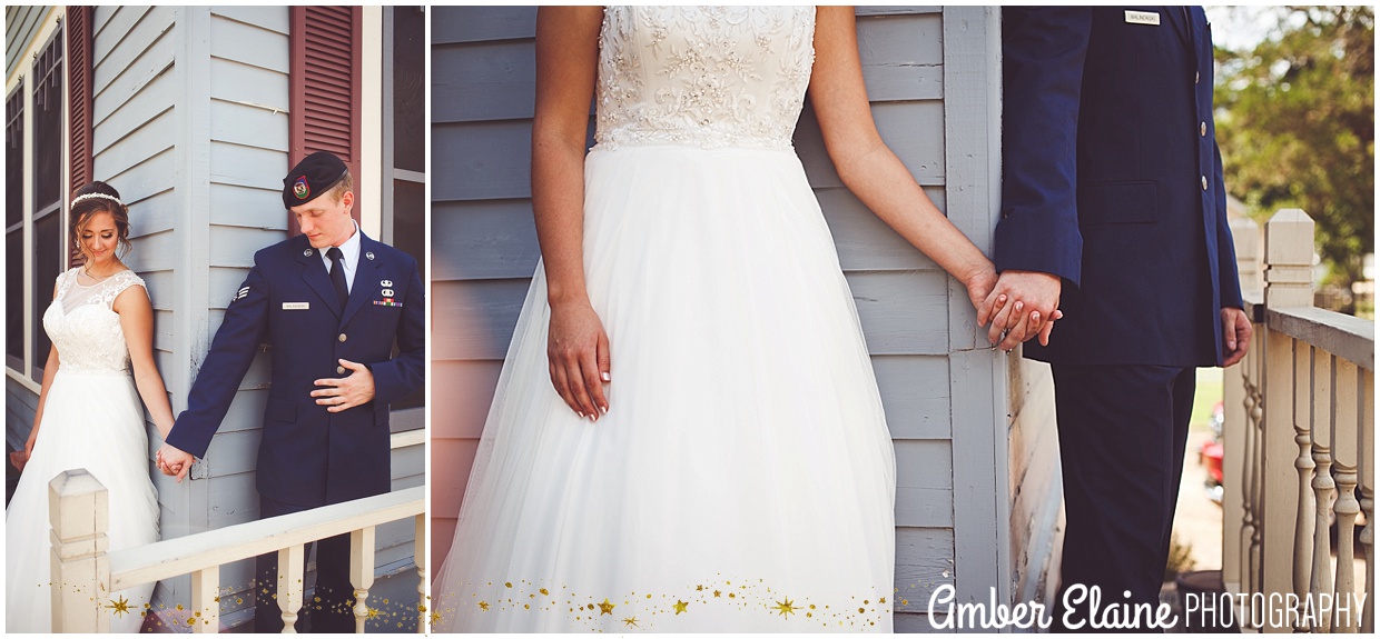 shiner tx rustic shabby chic military wedding