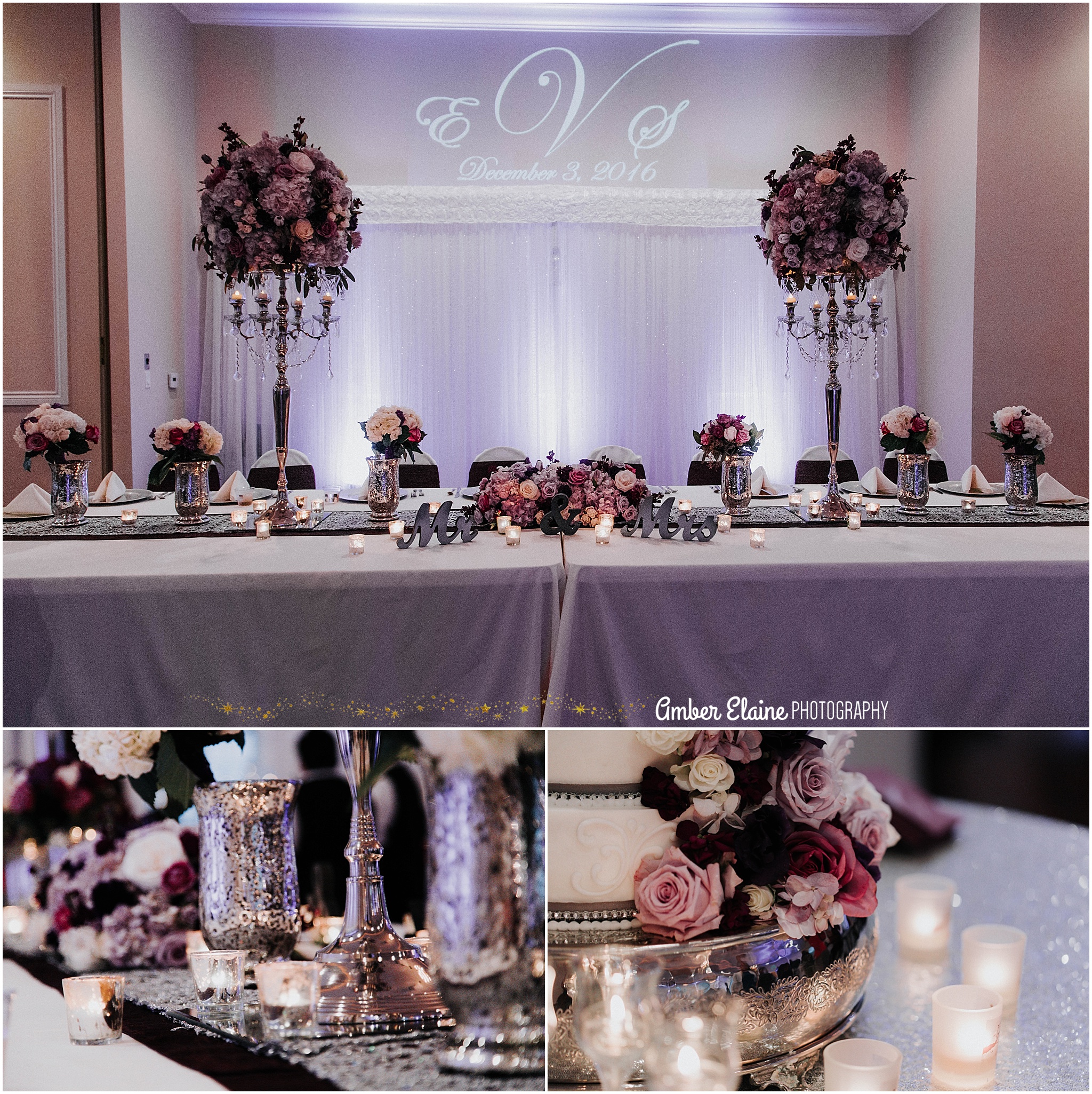 purple winter catholic wedding Victoria Texas