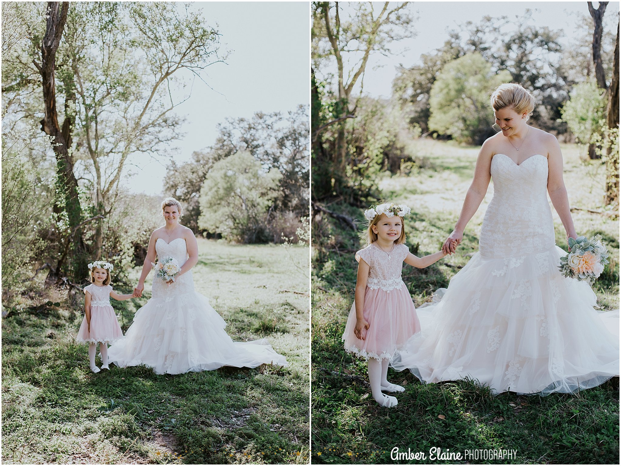 rustic bridal portrait