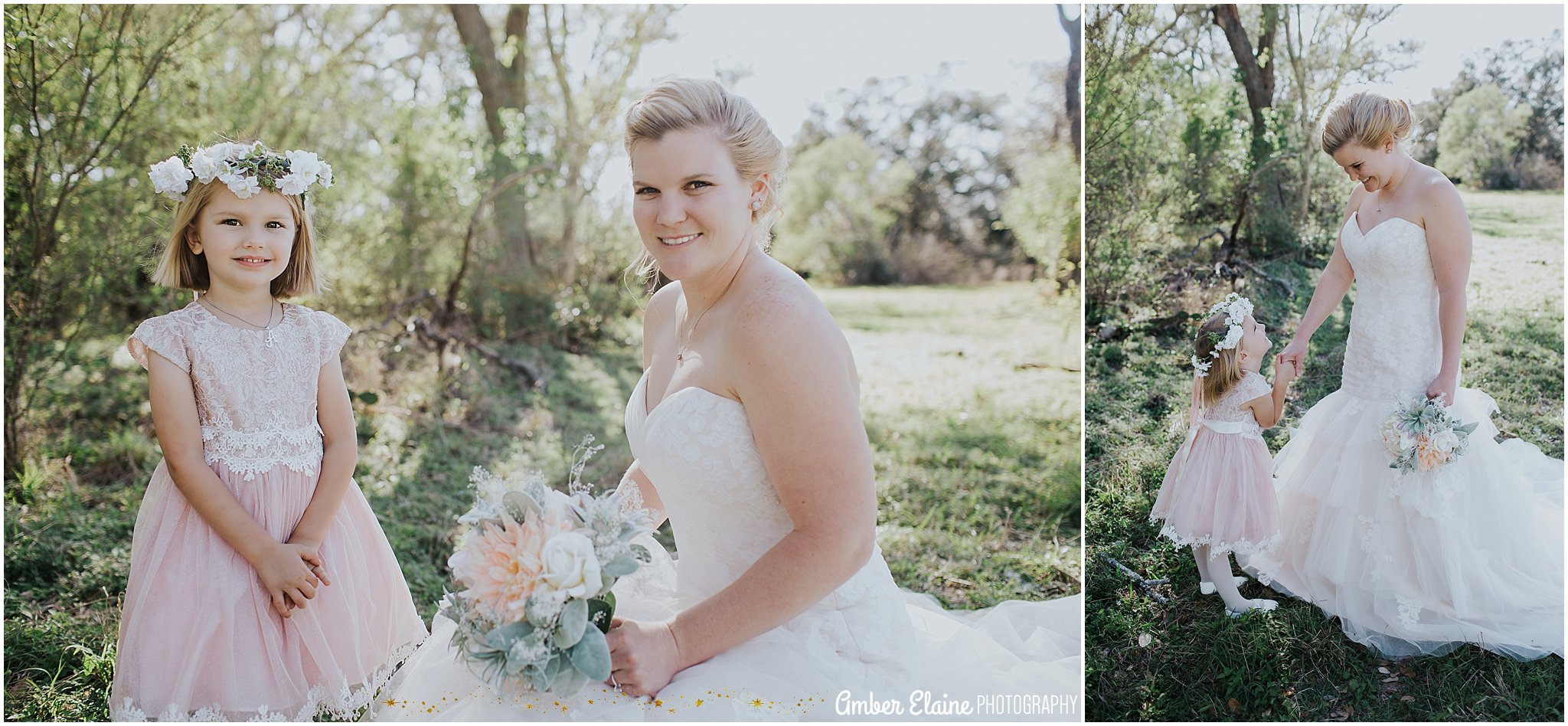 rustic bridal portrait