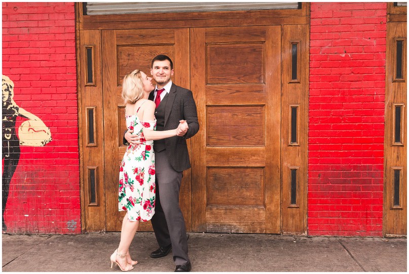 sunflower Austin TX Alamo draft house ritz engagement photography