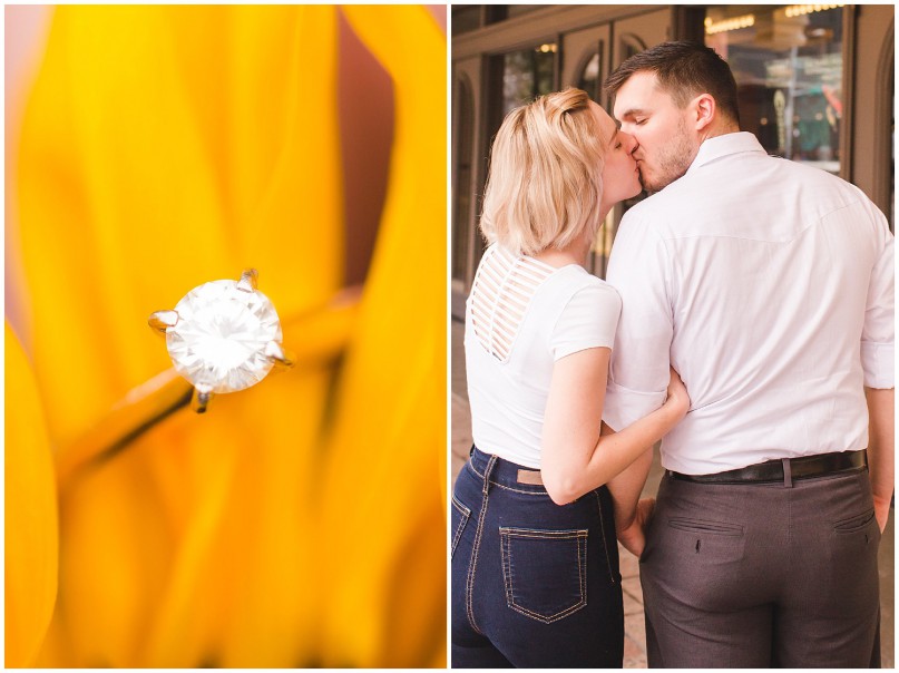 sunflower Austin TX Alamo draft house ritz engagement photography