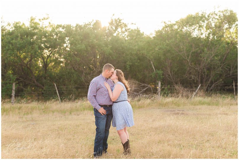 rustic engagement session