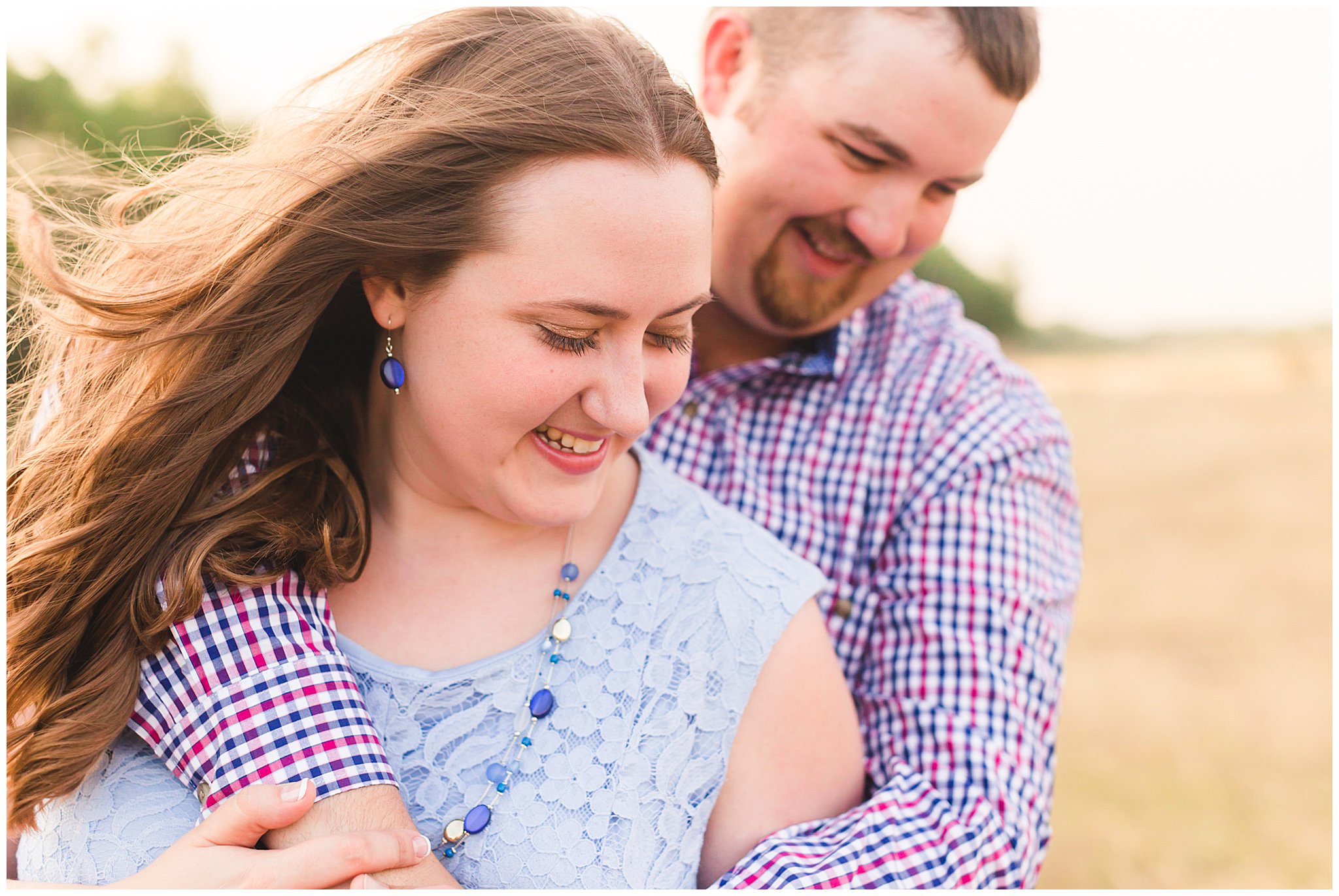 rustic engagement session