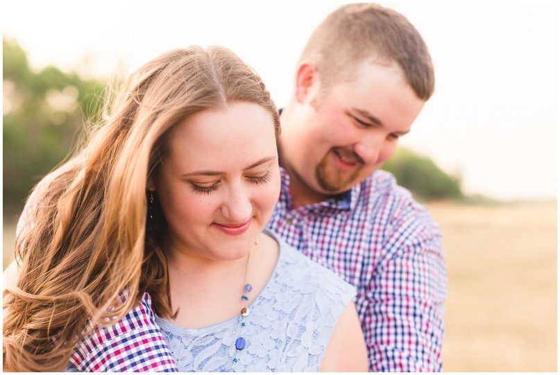 rustic engagement session